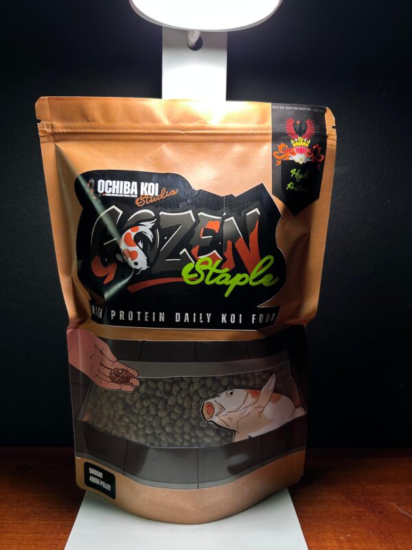 Gozen Staple – 500g Pack (28-30% Protein, 4MM Pellet)